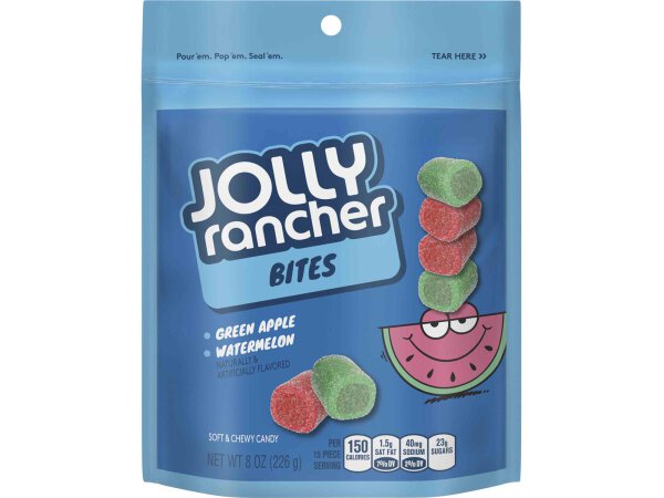 Jolly Rancher Bites Greenapple and Watermelon 226g