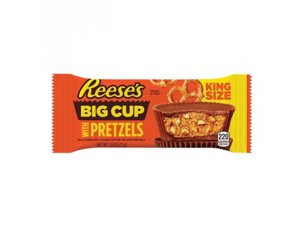 Reeses Big Cup with Pretzels King Size 73g