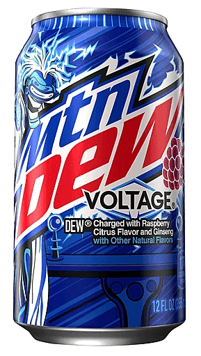 Mountain Dew Voltage 355ml  MHD: 29.04.2024