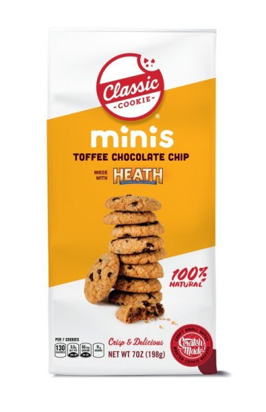 Classic Cookie – Toffee Chocolate Chip with Heath Mini Cookies 198g