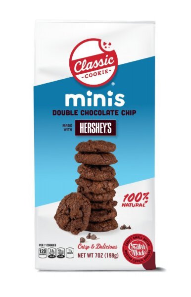 Classic Cookie – Double Chocolate Chip with Hershey’s Mini Cookies 198g   MHD: 22.06.2023