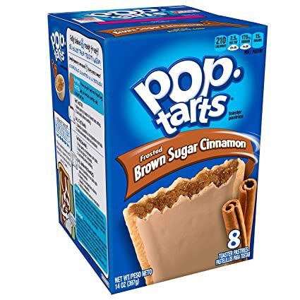 Kelloggs Pop-Tarts Brown Sugar Cinnamon 12x384g