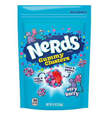Nerds Gummy Clusters Very Berry 226g