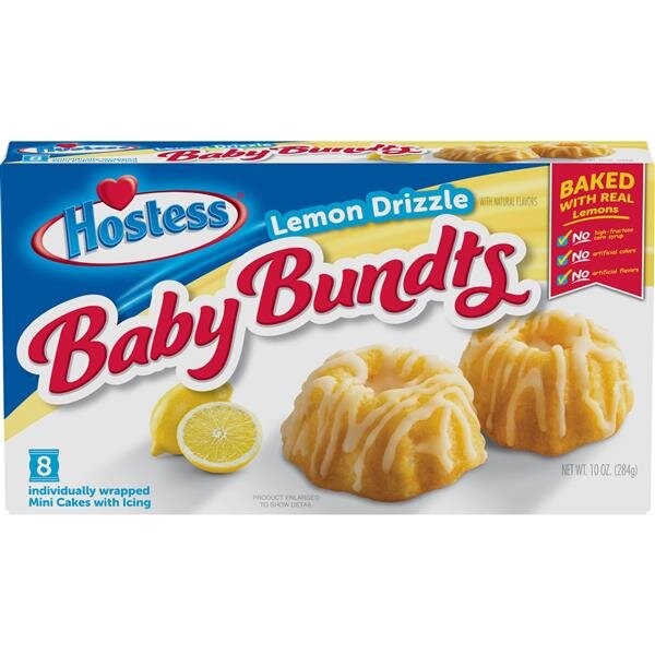 Hostess Baby Bundt Cake Cinnamon Swirl 6x283g