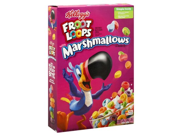 Kelloggs Froot Loops with Marshmallow