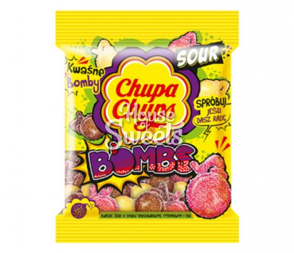 Chupa Chups Sour Bombs 90g