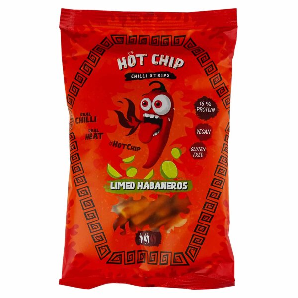 Snack Hot Chip Limed Habaneros 80g