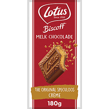 Lotus Milch Schokolade mit Speculatiuscreme 180g