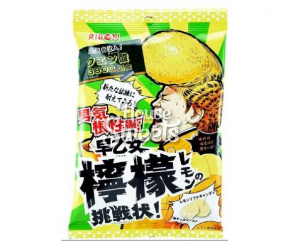 Ribon Lemon Sour Candy 70g Japan