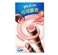 Oreo Cocoa Crisp Roll Strawberry Asia 50g