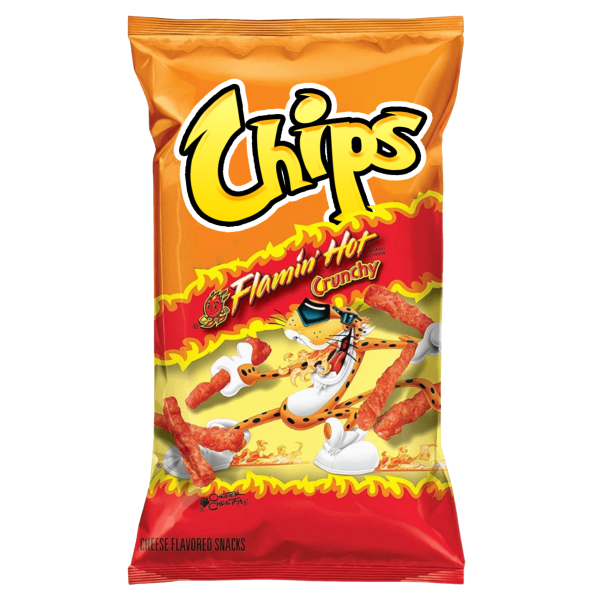 Chips Flamin Hot 226g MHD 30.07.23