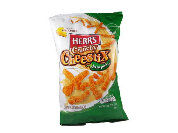 Herr´s Crunchy Cheestix Jalapeno 227g